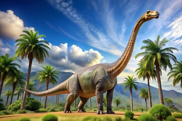 Fototapeta premium diplodocus
