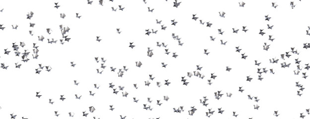 Celestial Downpour: Experience the Marvel of a 3D Gold Stars Rain