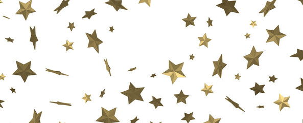 XMAS stars background, sparkle lights confetti falling. magic shining Flying christmas stars on night
