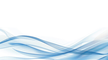 Obraz premium Abstract background waves. White and blue abstract background for wallpaper or business card