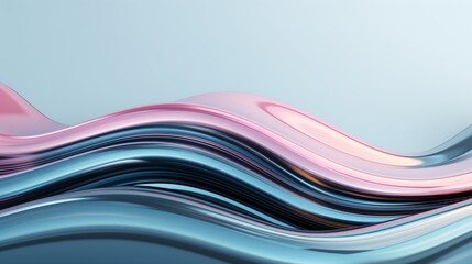 Obraz premium Vibrant 3d abstract dynamic background fluid motion, swirling patterns, rich blend of colors. AI generated