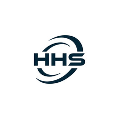 HHS logo. H H S design. White HHS letter. HHS, H H S letter logo design. H H S letter logo design in GOLD, GOLDEN LOGO, THREE, style. letter logo set in one artboard. H H S letter logo vector design.