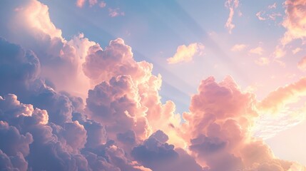 Beautiful clouds in the sky captured in a photo