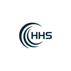 HHS logo. H H S design. White HHS letter. HHS, H H S letter logo design. H H S letter logo design in GOLD, GOLDEN LOGO, THREE, style. letter logo set in one artboard. H H S letter logo vector design.