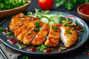 Japanese breaded pork cutlet Pork loin