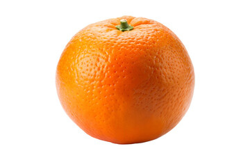 One orange isolated