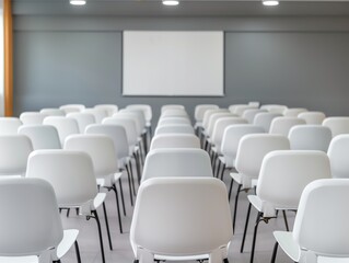 Fototapeta premium Conference center with flexible meeting spaces, center, event premises
