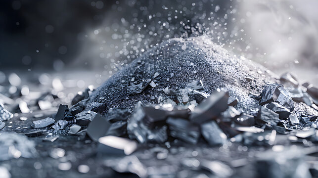 Pile of Lithium Metal: Core of Battery Production Isolation lithium isolation pile