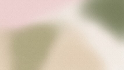 Abstract flat style Vintage soft blur defocused noise grainy freeform gradient background with Reseda green, Ecru, Dun, Linen, Pale dogwood,  mid century modern colors airbrush copy space text area 