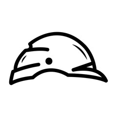 head protection Line Icon