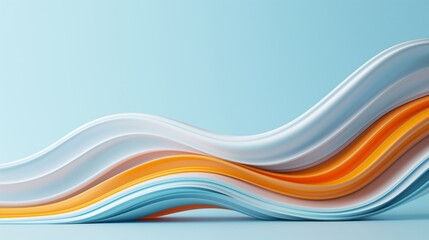 Obraz premium Vibrant abstract dynamic background fluid motion, swirling patterns, rich blend of colors. AI generated
