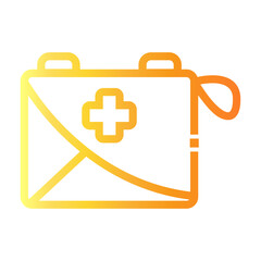 survival kit Line Gradient Icon