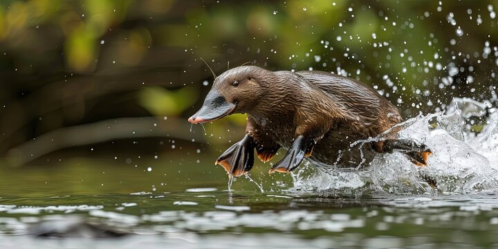 platypus in the wild