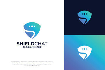 Creative Private chat logo design