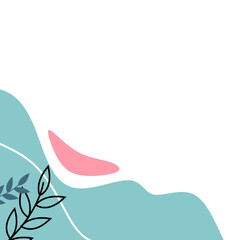 Hand Drawn Curve Corner