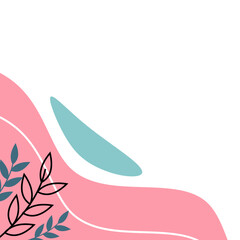 Hand Drawn Curve Corner