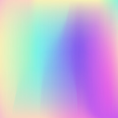 Iridescent Background. Shiny Poster. Violet Retro Texture. Holographic Gradient. Pearlescent Gradient. Cosmos Foil. Bright Mesh. Pop Creative Illustration. Blue Iridescent Background