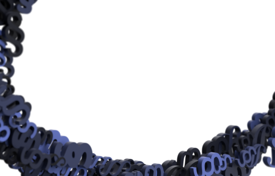 Symbol of Law and Justice - Paragraph / 3d section sign