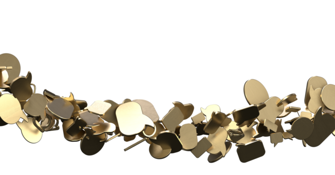 hand using mobile smartphone with email icon, Email concept, copy space