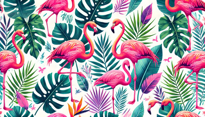 Flamingo Pattern