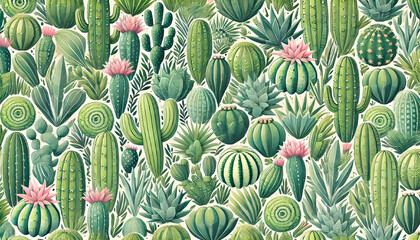Cactus Pattern