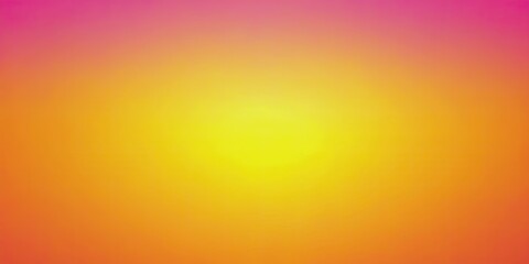 Obraz premium Bright yellow center fading into warm orange and pink gradient hues , vibrant, colorful, abstract, bright, vivid, sunny