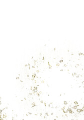 Obraz premium Drifting Christmas Stardust: Captivating 3D Illustration of Descending Stardust Particles for the Holidays