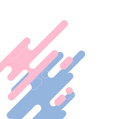 modern abstract pastel geometry dashed corner