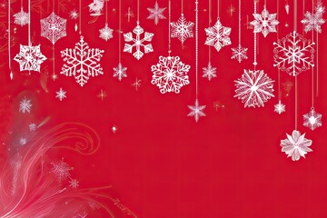  christmas backdrop red
