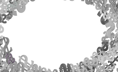 Gold Dollars Earnings Background