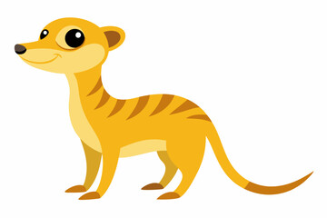 Funny Meerkat Vector Illustration Cartoons, Clipart And Line Art, Charming funny meerkat vector illustration for cartoons, clipart, and line art designs