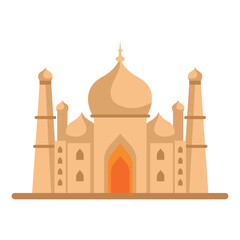 taj mahal is a palace in india