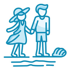 Beach Walks Icon