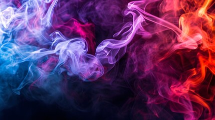 Obraz premium colorful smoke background