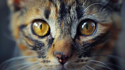 Cat with stunning eyes