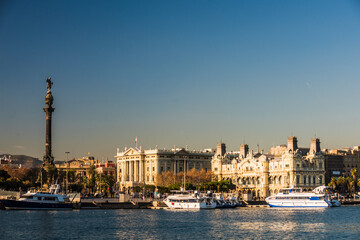 Panorámica del Puerto de Barcelona, Eapaña