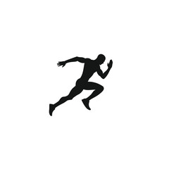 Runner icon vector. EPS 10 editable vector