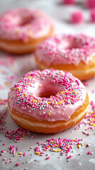 donut with sprinkles