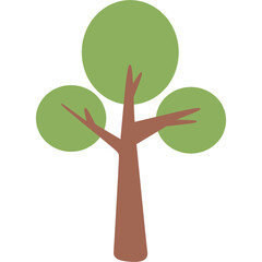 Cute tree illustration