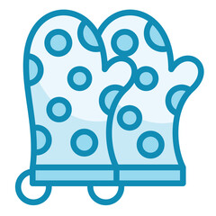 Oven Mitts Icon