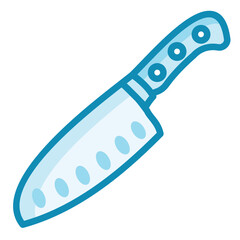 Santoku Knife Icon