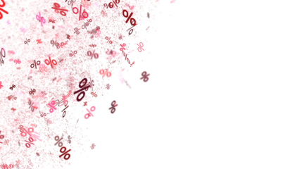 percent sign percentage icon interest rate