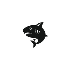 Shark icon vector. EPS 10 editable vector