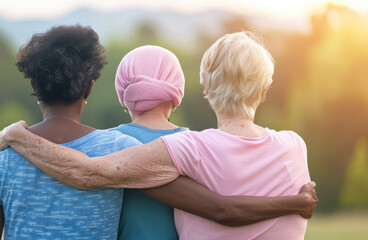 Survivorship programs offering holistic support for breast cancer patients, focusing on healing retreats and empowerment workshops. Breast cancer awareness month.