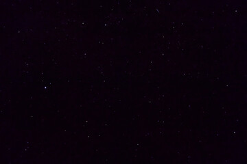 Starry Night Sky in Autumn