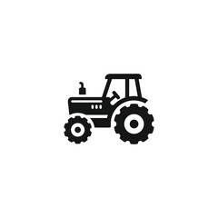 Tractor icon vector. EPS 10 editable vector