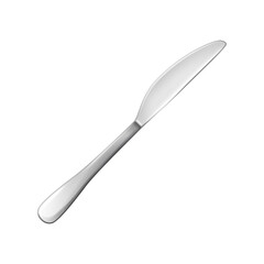 Shiny flatware knife for kitchen decoration