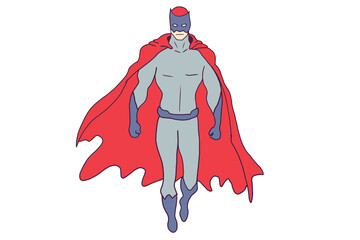 superhero vector illustration © Victoria
