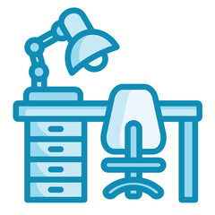 Study Desk Icon