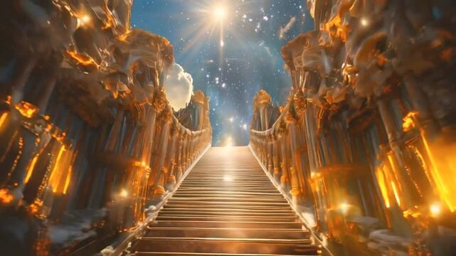 Celestial staircase 